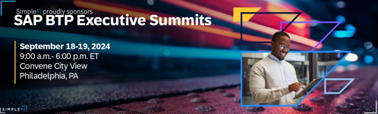 SimpleFi Solutions featured at SAP BTP Executive Summit in Philadelphia