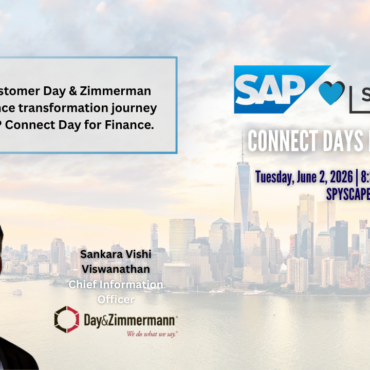 Day & Zimmerman to Share Finance Transformation Journey at SAP Connect Day for Finance