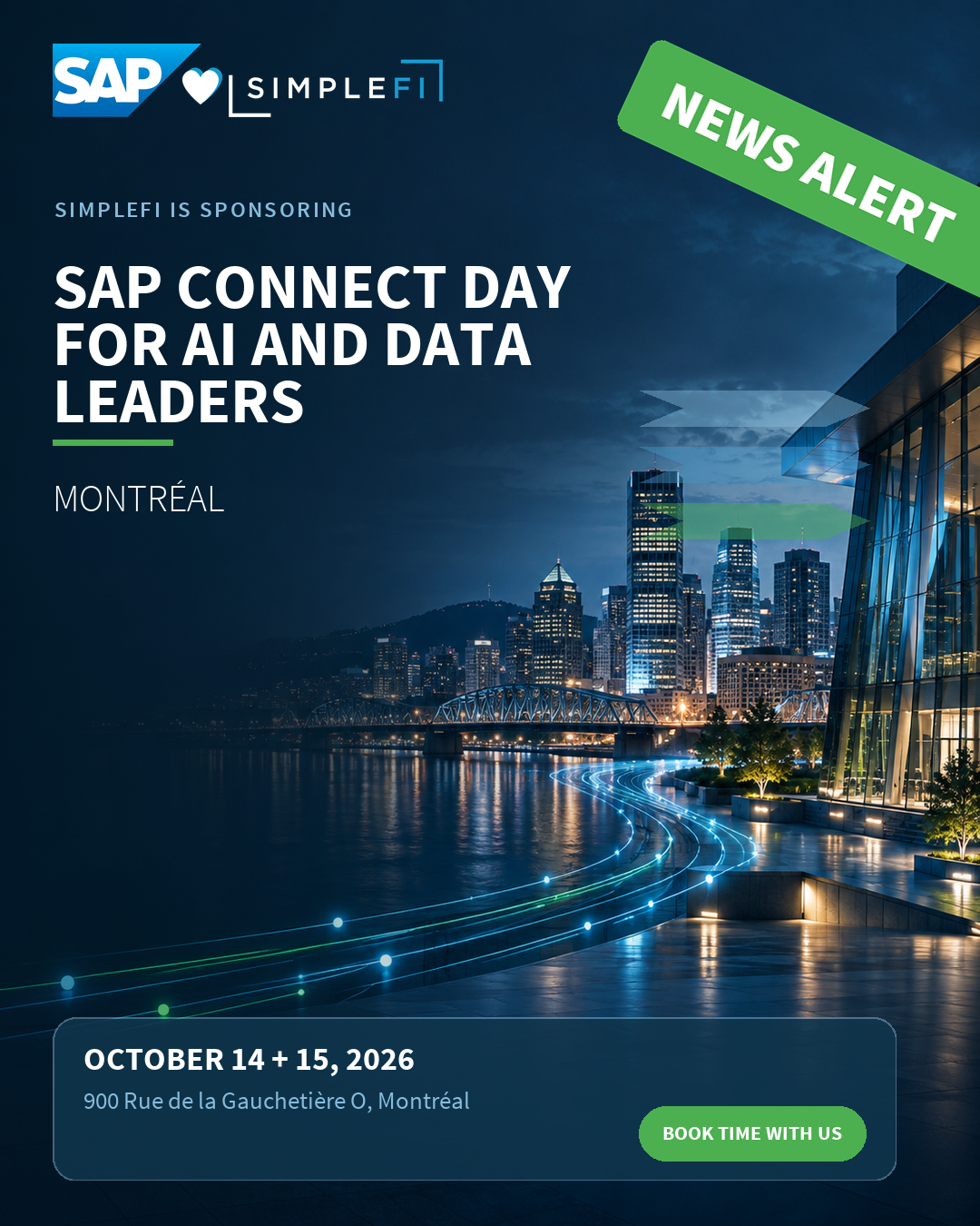 SimpleFi sponsors SAP Connect Day for AI and Data Leaders in Montreal